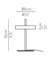 Técnico spin mesa Ø19